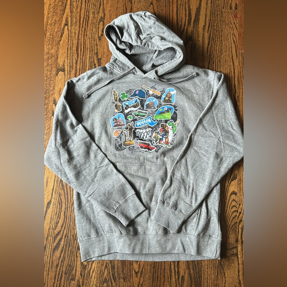 Boston hoodie